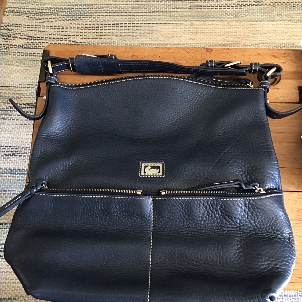Dooney & Bourke Black Leather Shoulder Bag